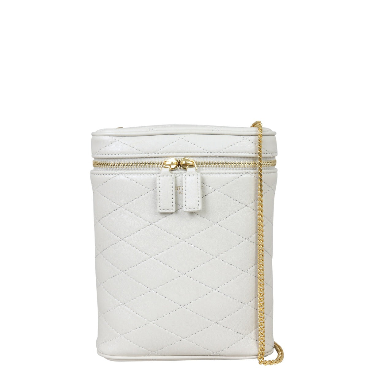 YSL Saint Laurent Saint Laurent 80S Vanity Bag Quilted Chain Travel Bag