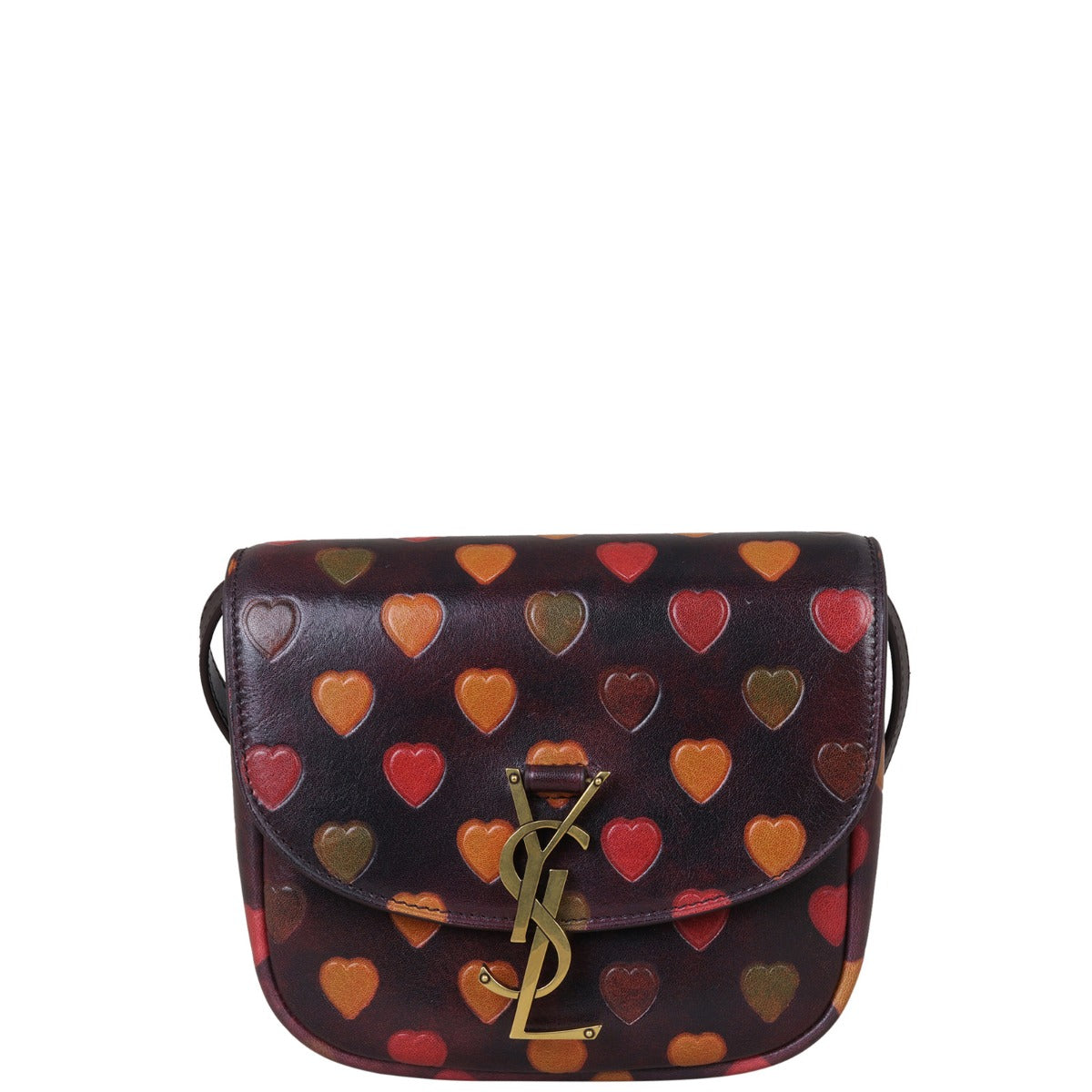 YSL Saint Laurent Saint Laurent Kaia Heart Embossed Crossbody Crossbody Bag