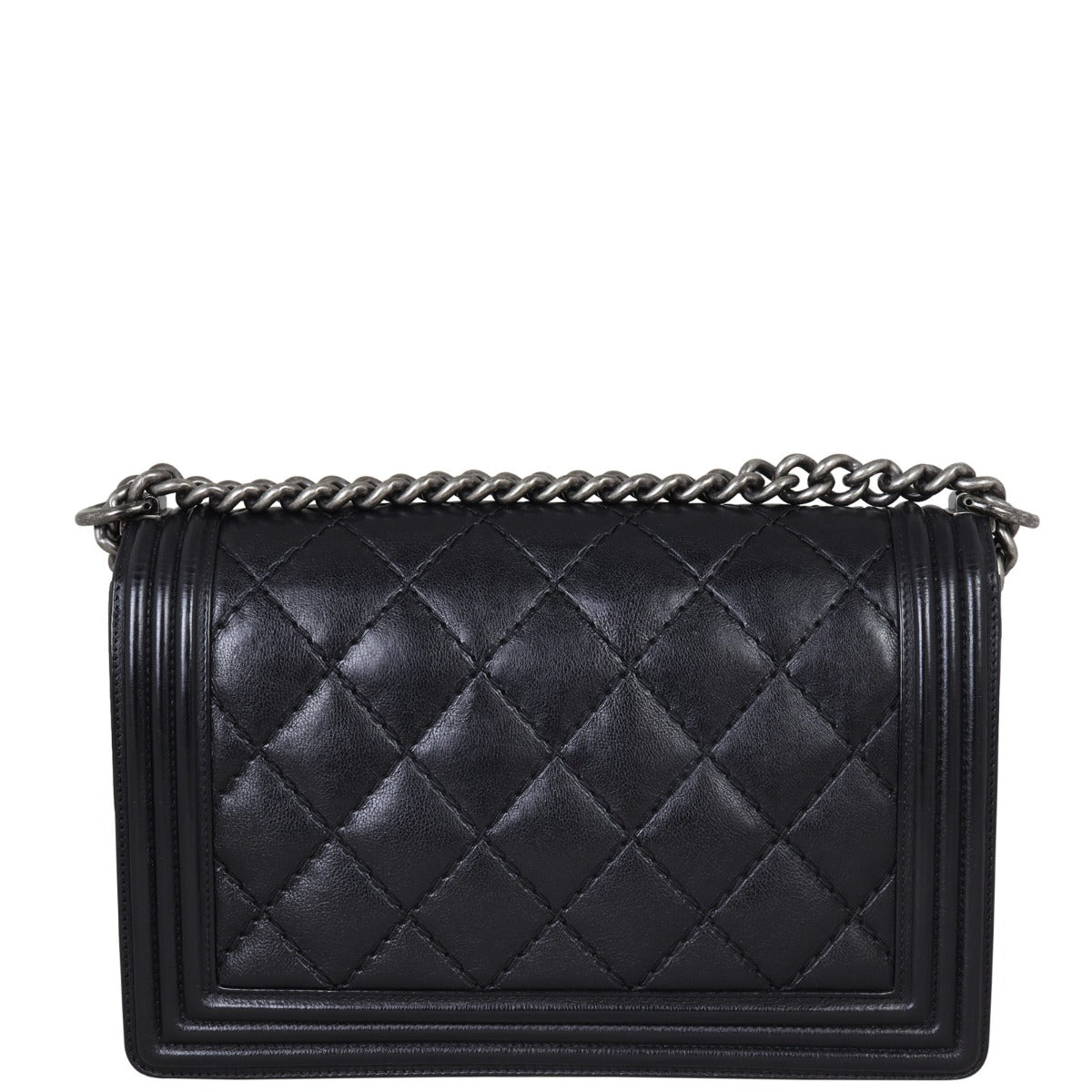 Chanel Boy Double Stitch New Handbag Medium