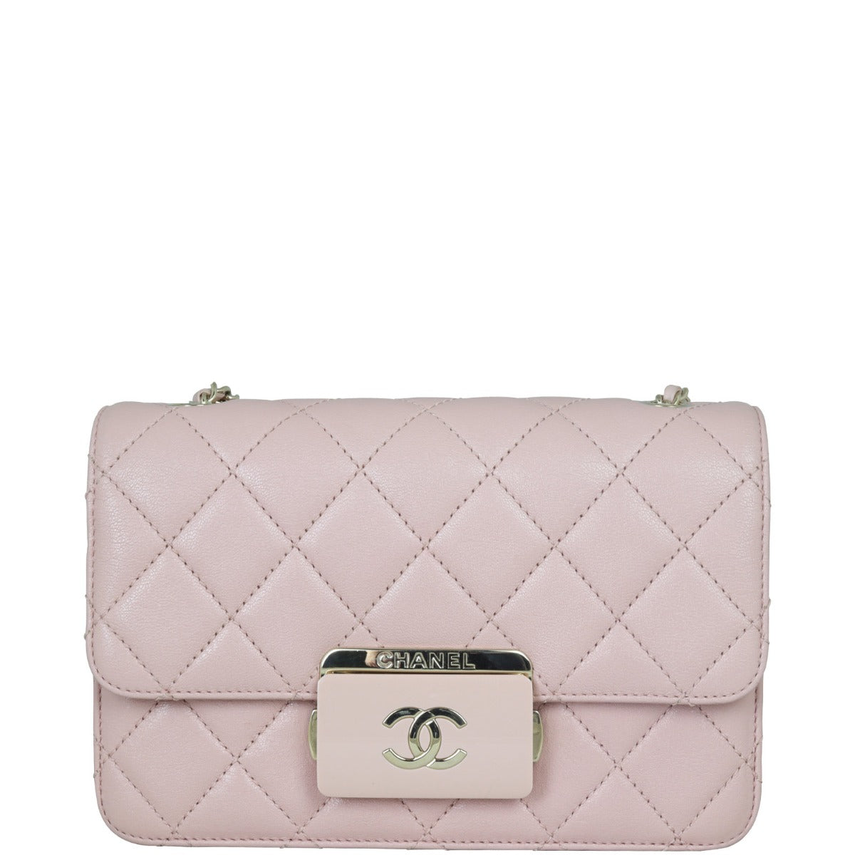 Chanel Beauty Lock Bag Blush Pink Small Handbag