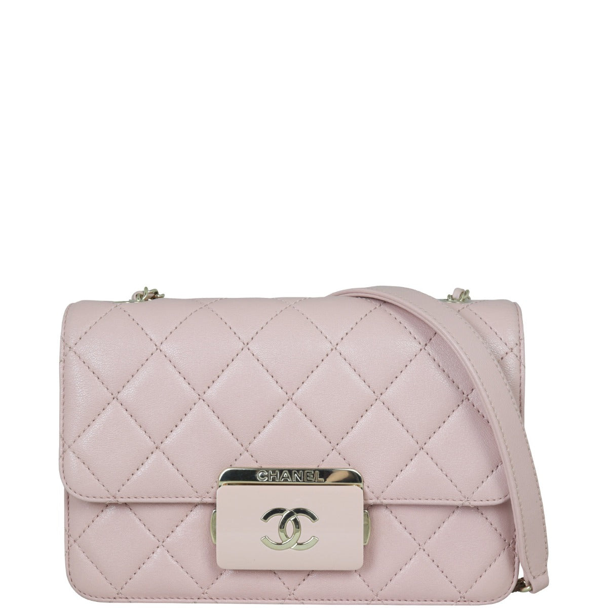 Chanel Beauty Lock Bag Blush Pink Small Handbag