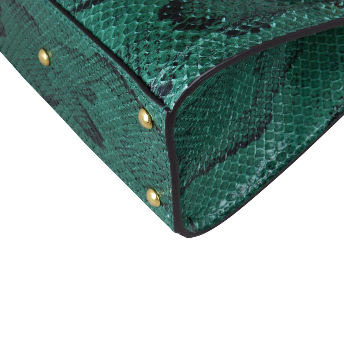 Gucci Diana Bamboo Top Handle Mini Tote Python