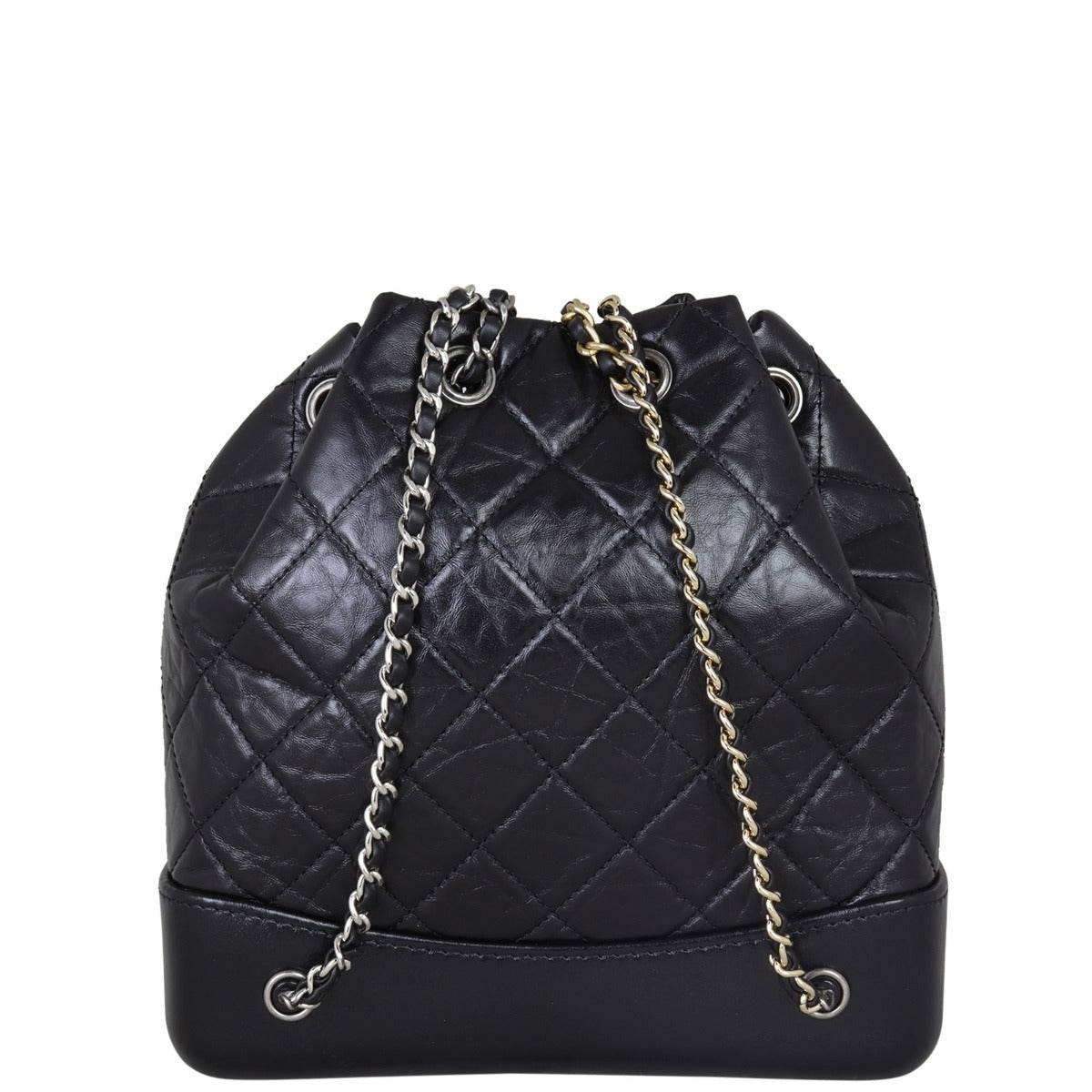 Chanel Gabrielle Backpack Black Small