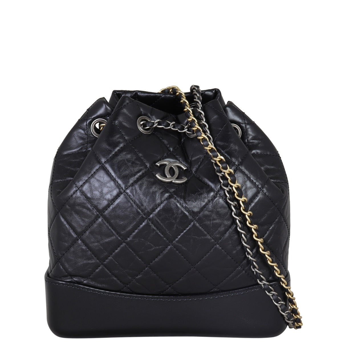 Chanel Gabrielle Backpack Black Small