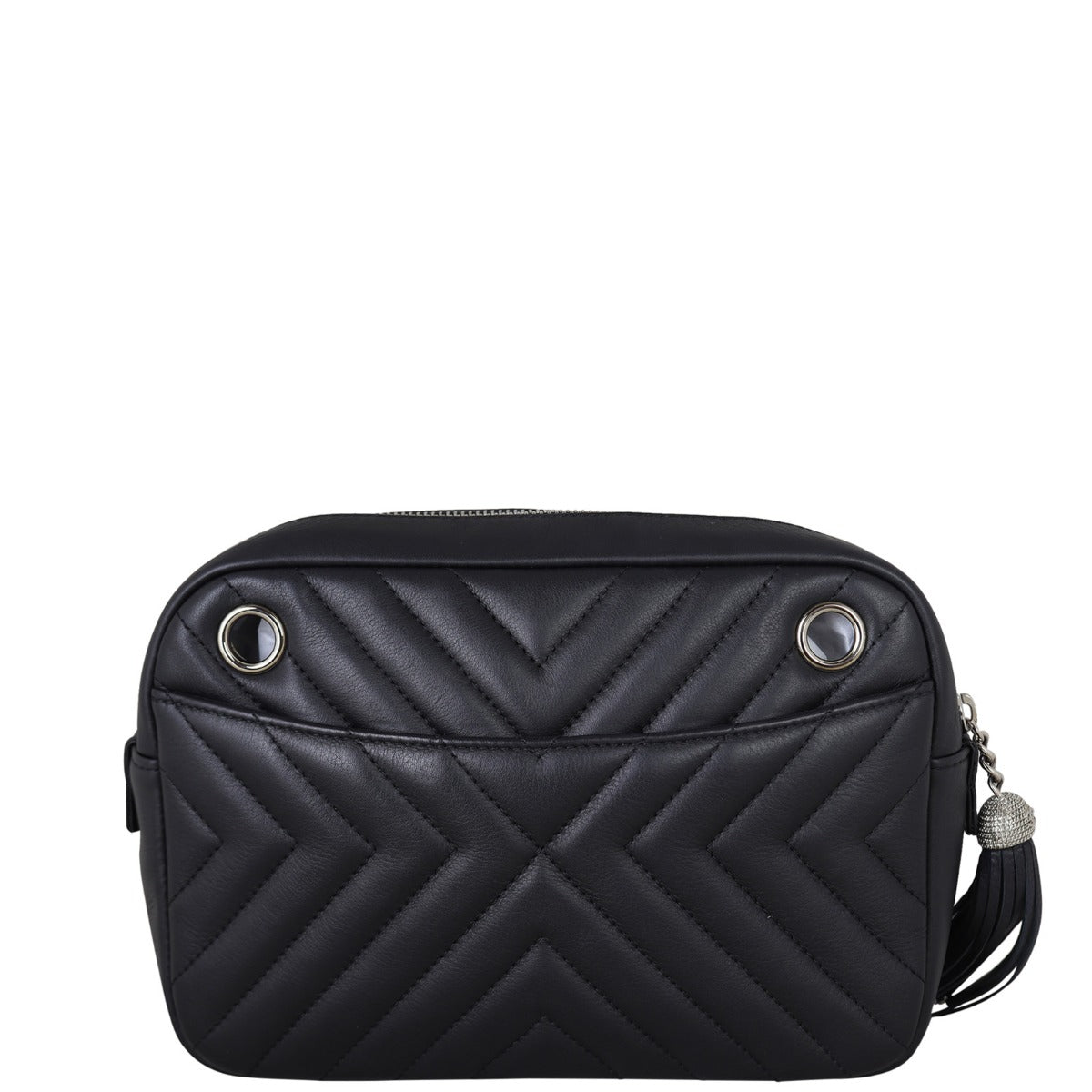 Chanel Diagonal Chevron Camera Bag Handbag