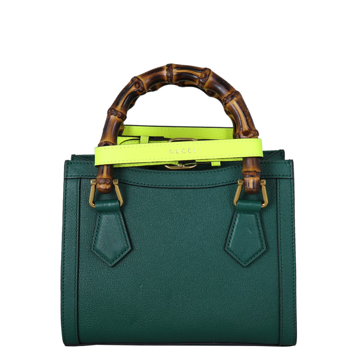 Gucci Diana Bamboo Top Handle Tote Small