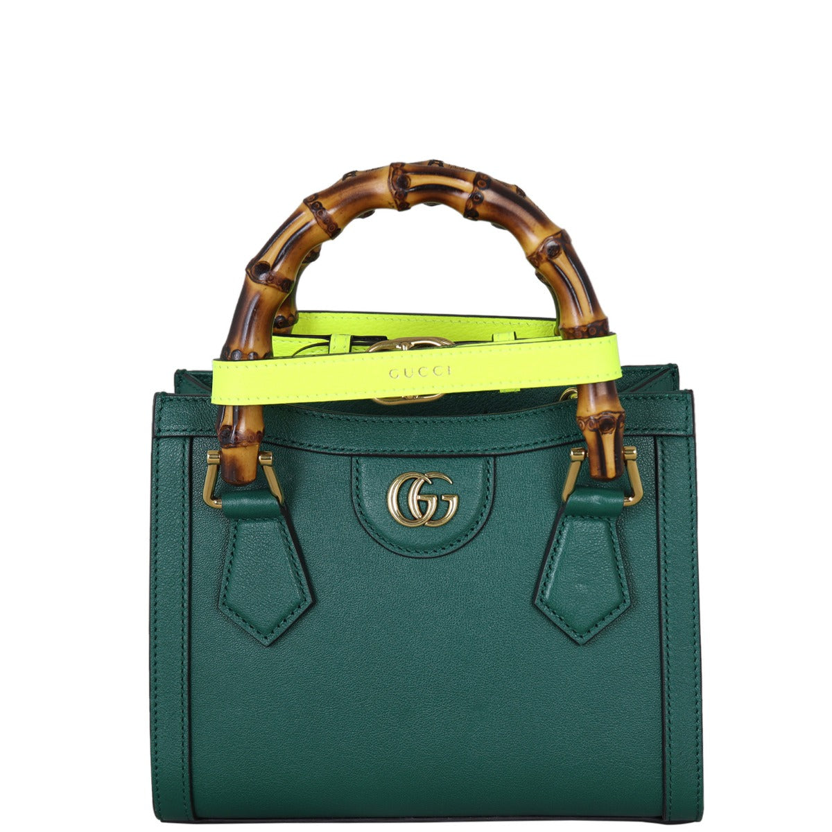 Gucci Diana Bamboo Top Handle Tote Small