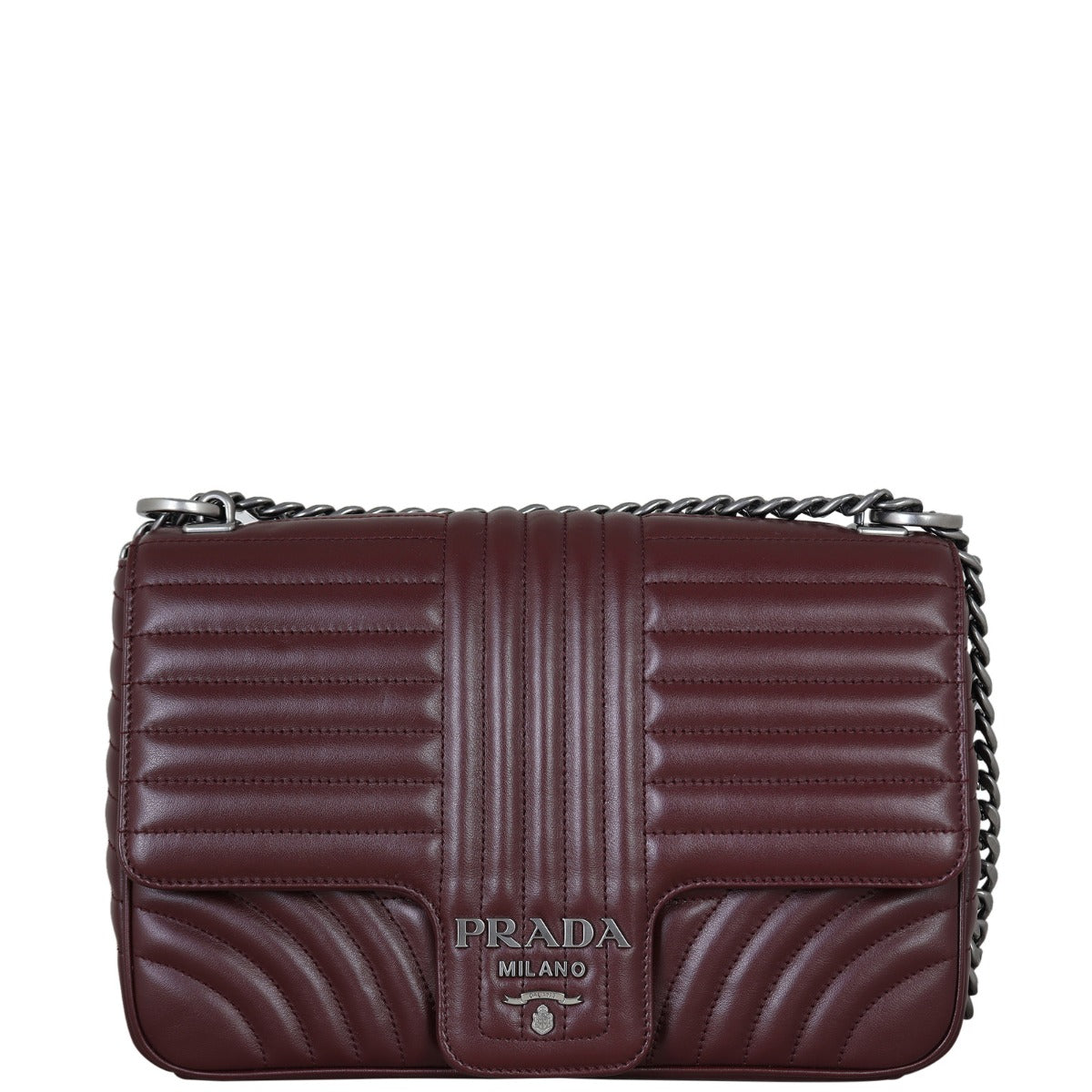 Prada Diagramme Shoulder Bag Large
