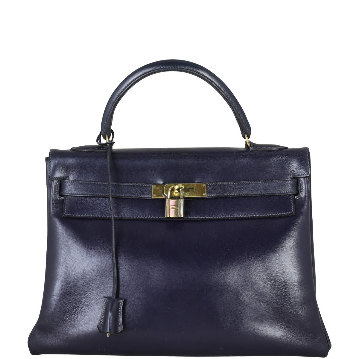 Hermes Kelly Retourne Boxcalf Handbag Travel Bag Boxcalf 070323