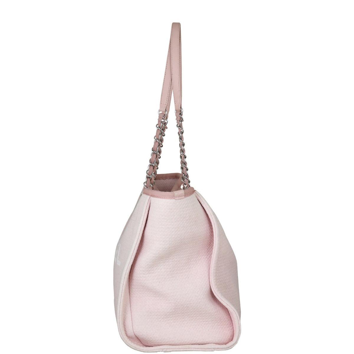 Chanel Deauville Tote Baby Pink Small Tote Bag