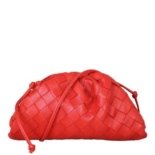Bottega Veneta Intrecciato The Pouch Shoulder Bag Mini