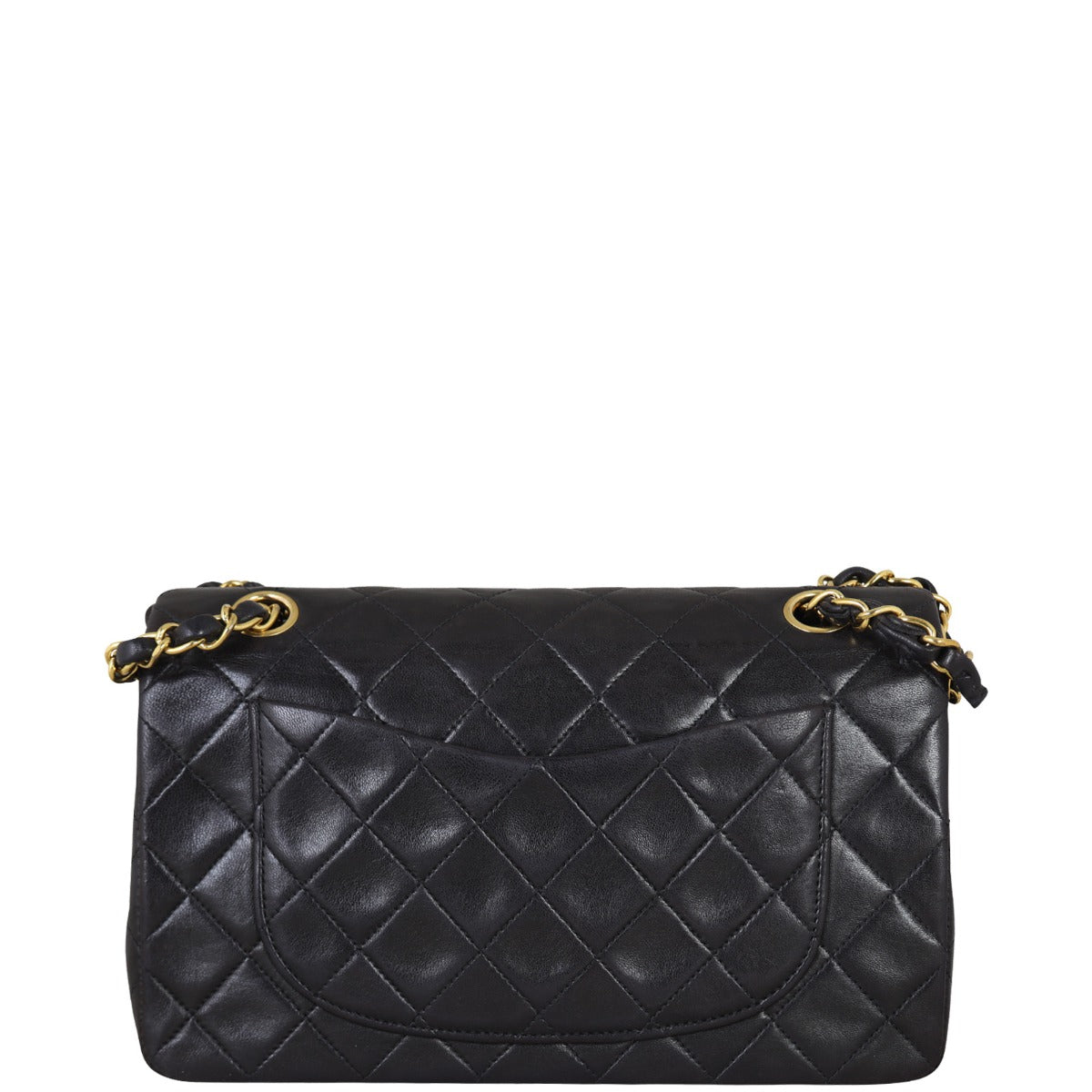 Chanel Classic Double 3 Series Handbag Black Small