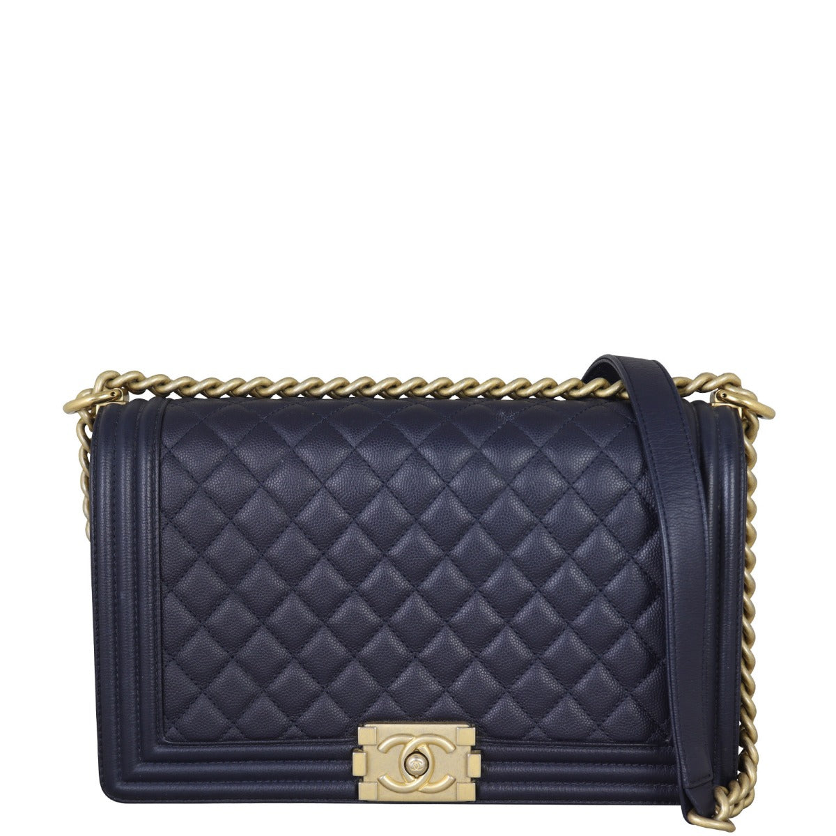 Chanel Boy New 24 Series Handbag Black Medium