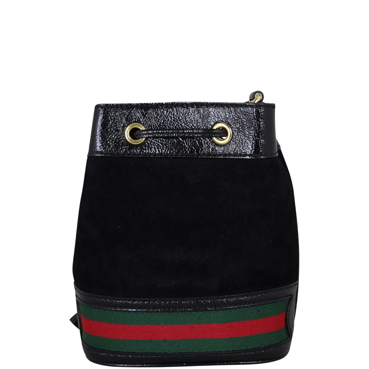 Gucci Ophidia Suede Bucket Bag Mini