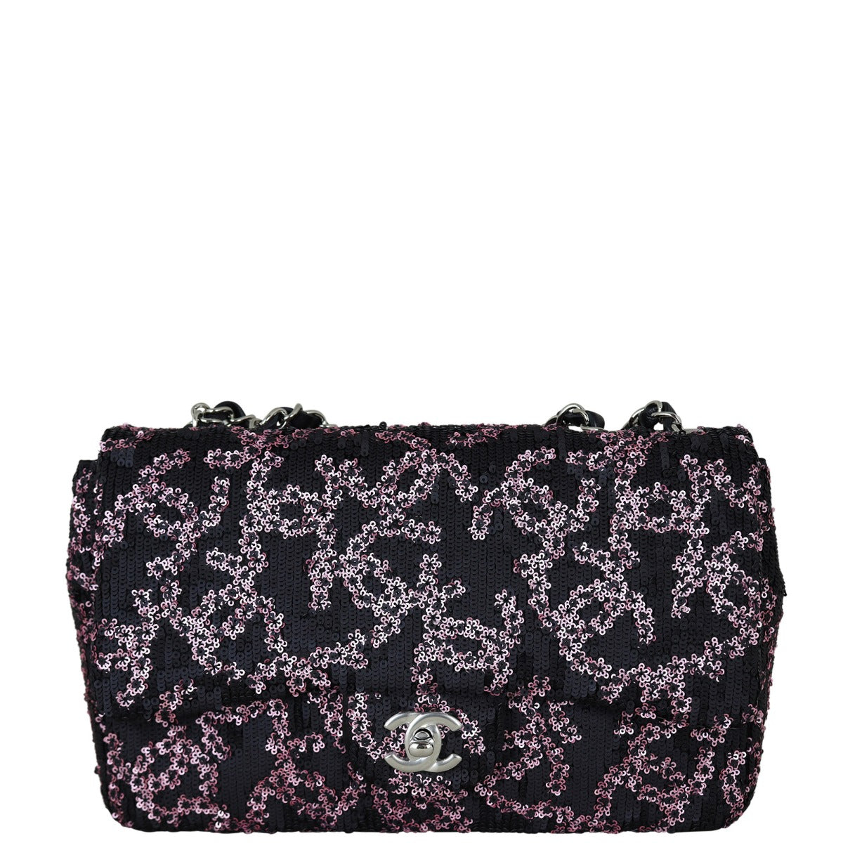 Chanel CC Sequins Bag Medium Flap Handbag