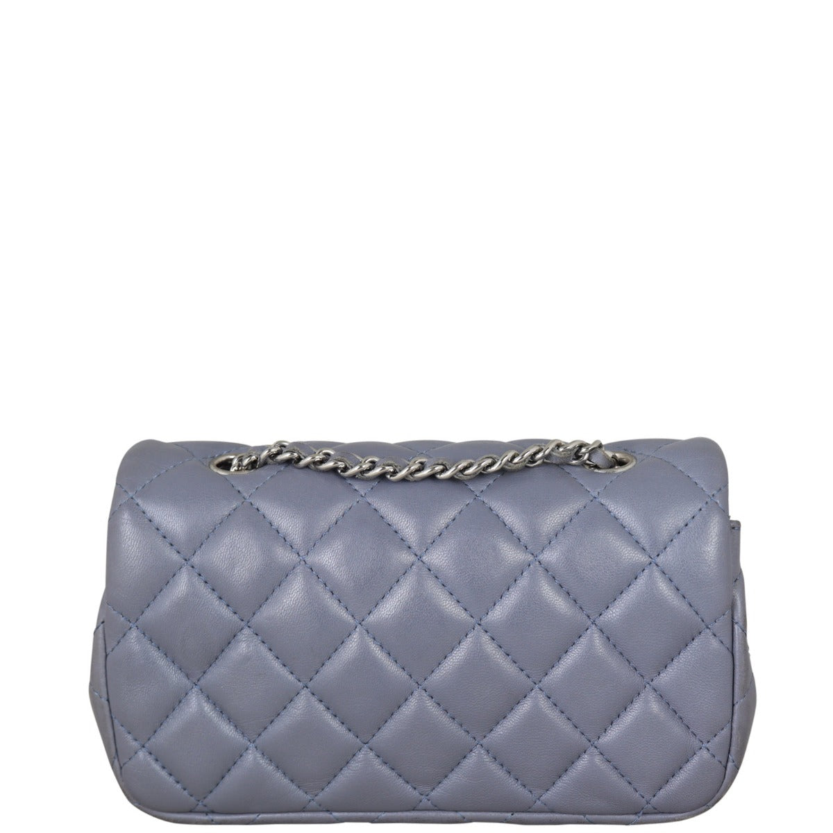 Chanel Classic Rectangular Bag Grey Mini Mini Bag