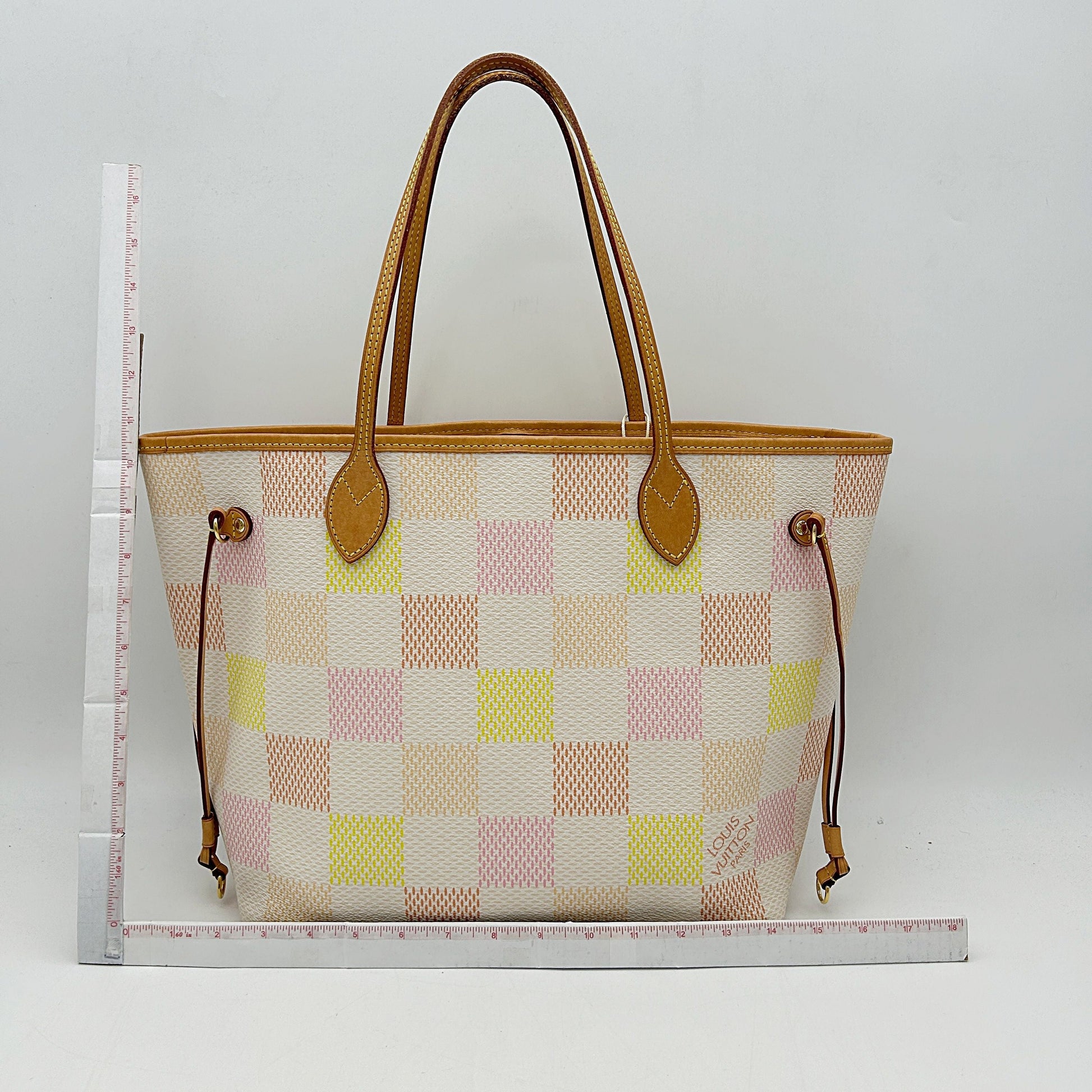 LOUIS VUITTON Damier Giant Neverfull MM Peach B0429BHBUB