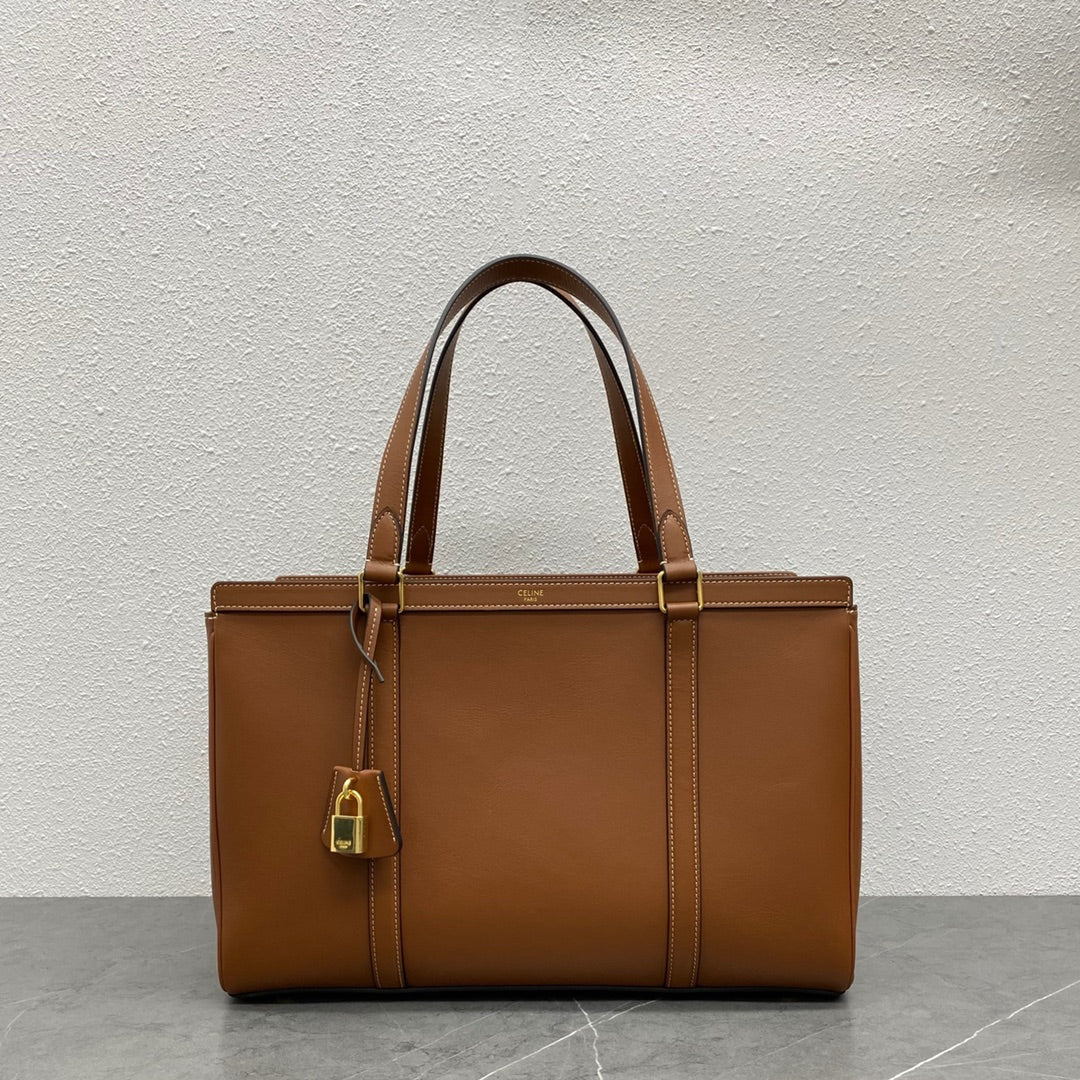 Top Quality Cabas For Women 04Lu Travel Brown Medium Travel Bag