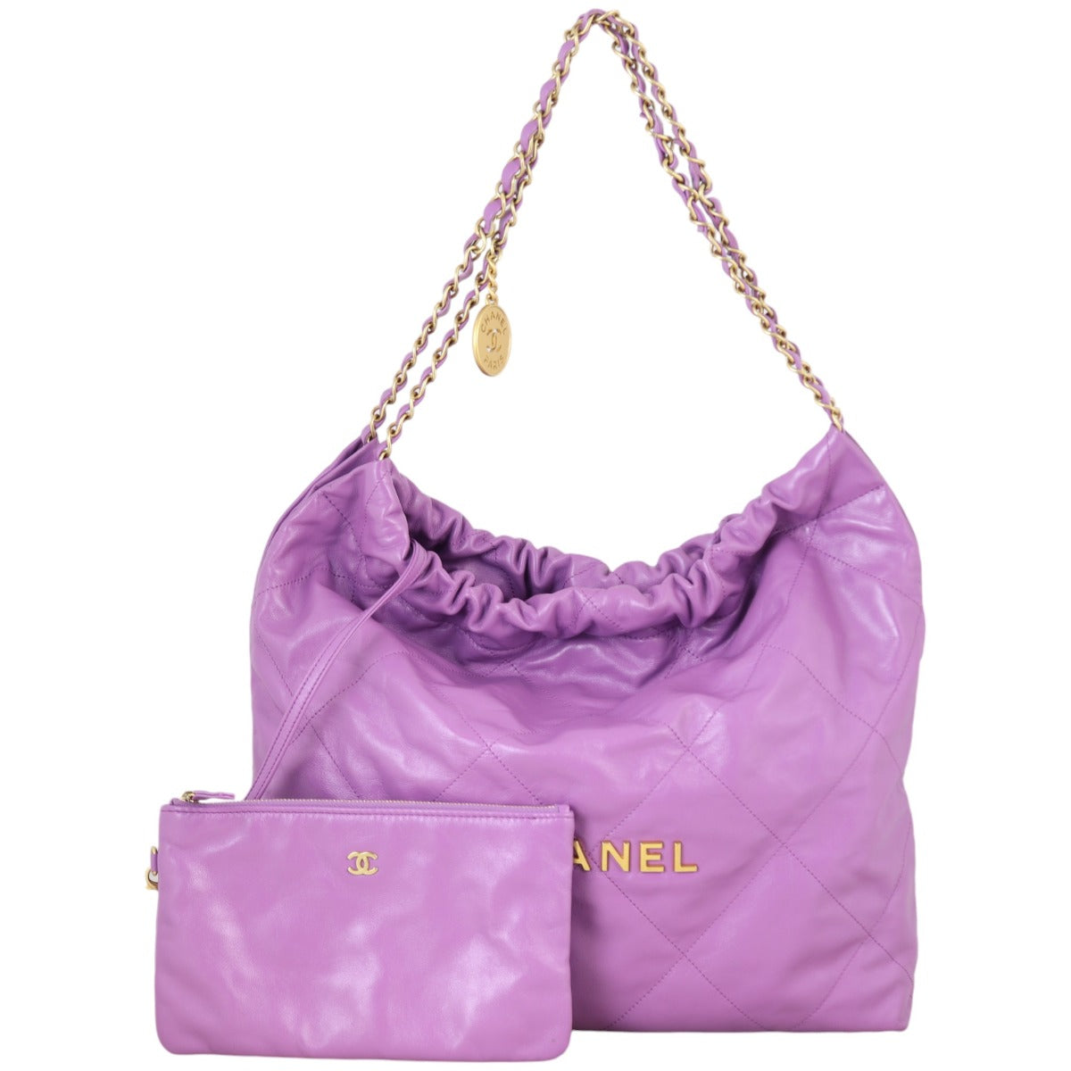 Chanel 22 Hobo Medium Bucket Shoulder Bag