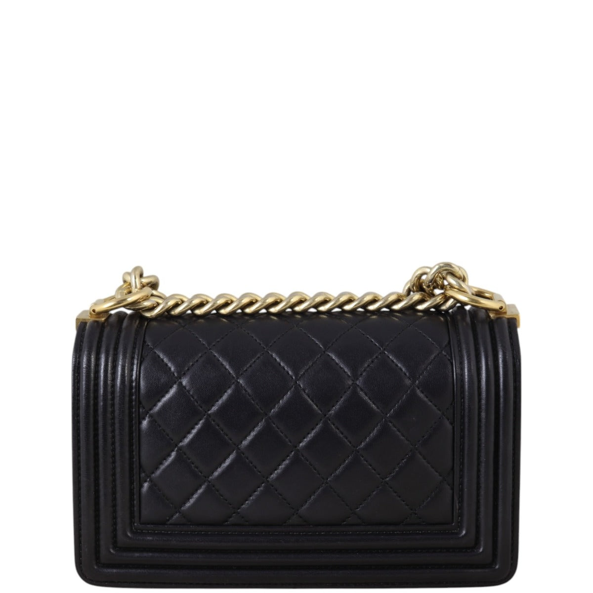Chanel Boy Handbag Quilted Black