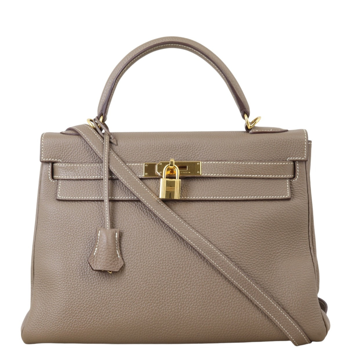 Hermes Kelly Retourne Togo Handbag Travel Bag Togo 02122024