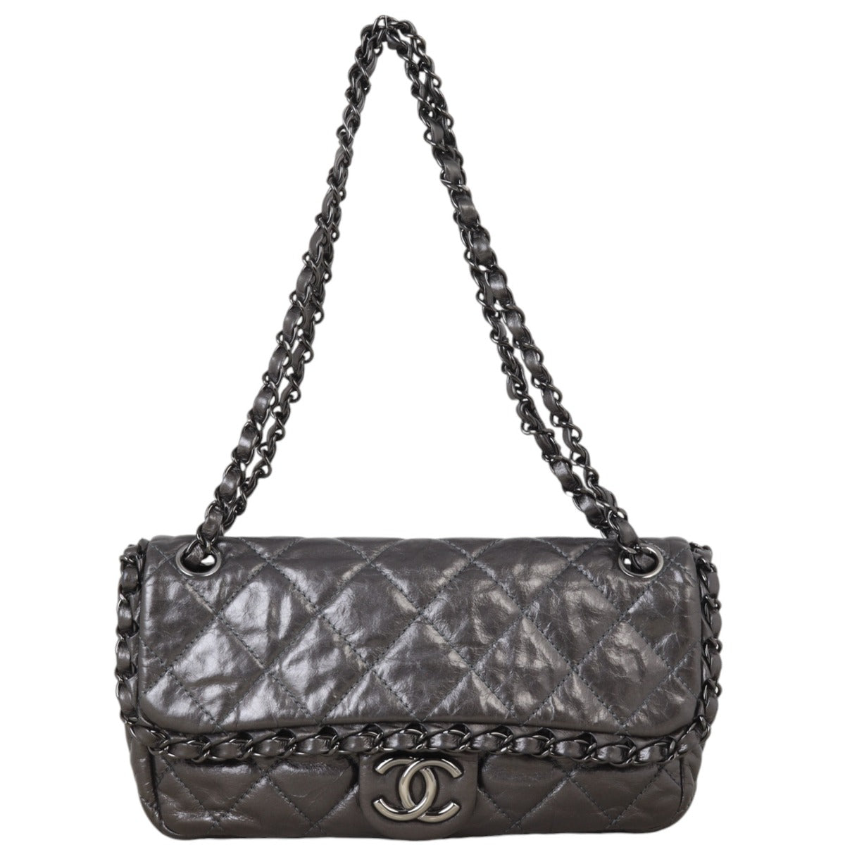 Chanel CC Me Bag Quilted Chain Shoulder Bag