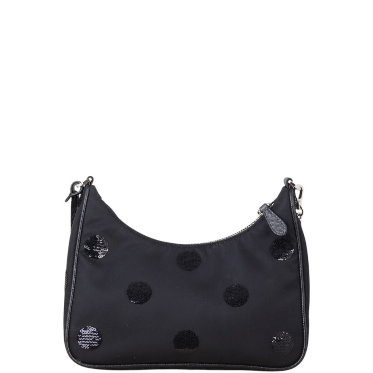 Prada Re Edition Tessuto Shoulder Bag Sequin Polka