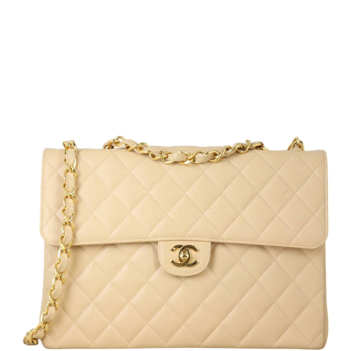 Chanel CC Single Bag Quilted Flap Crossbody Bag