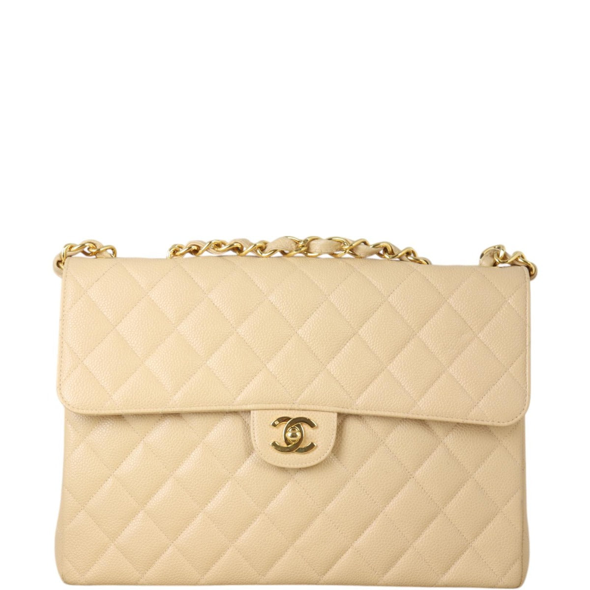 Chanel CC Single Bag Quilted Flap Crossbody Bag
