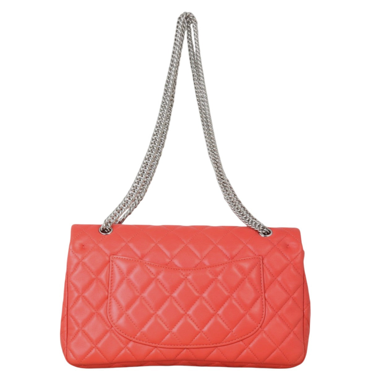 Chanel Icons Secret Label Double Bag Quilted Red Crossbody Bag