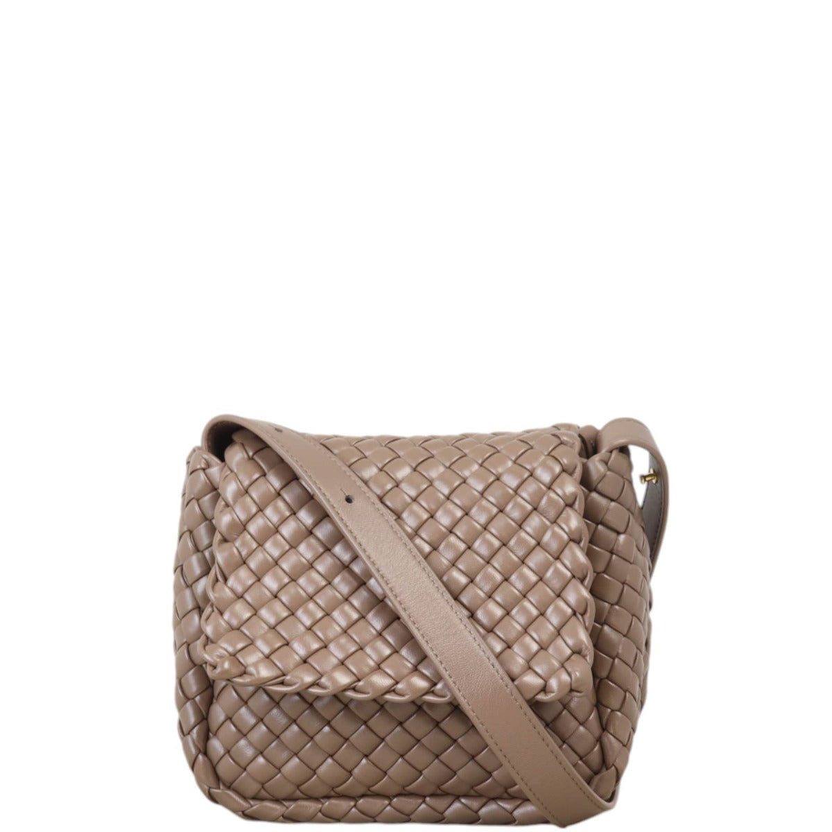 Bottega Veneta Intrecciato Cobble Crossbody Bag Small