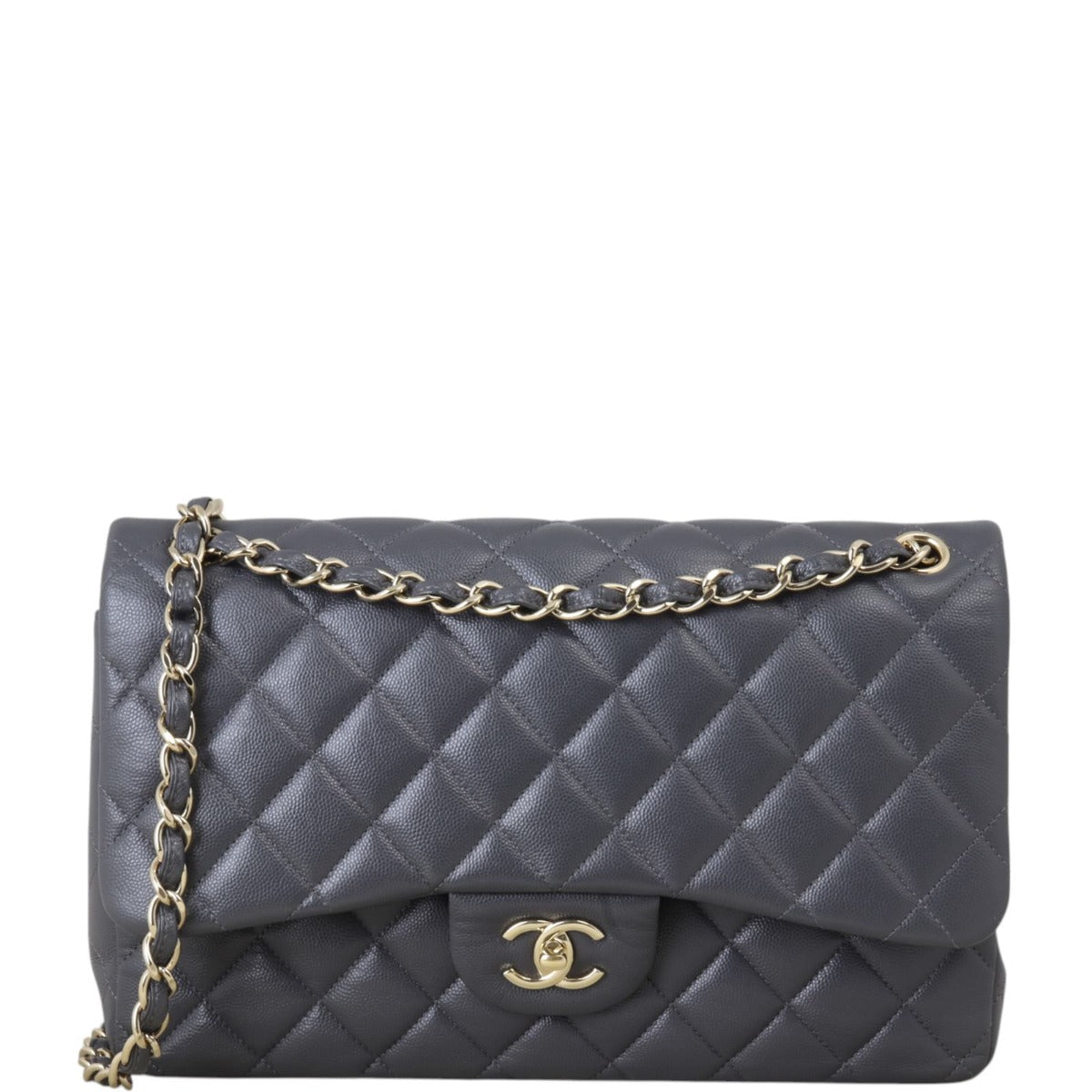 Chanel Classic Double Jumbo Handbag Quilted Flap Crossbody Bag Jumbo 04022025