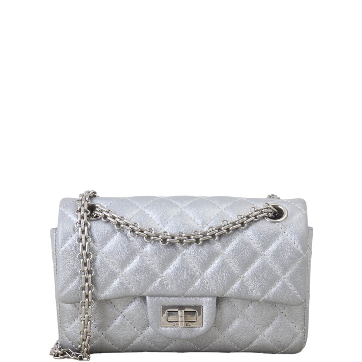 Chanel 2.55 Reissue 224 Single Bag Quilted Flap Crossbody Bag