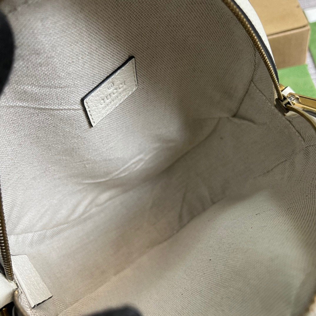 gg x Adidas Ophidia , White Shoulder Bag
