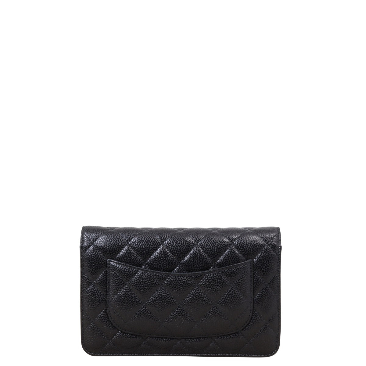 Chanel Classic Wallet on Handbag Quilted Black Crossbody Bag Chain 27022025