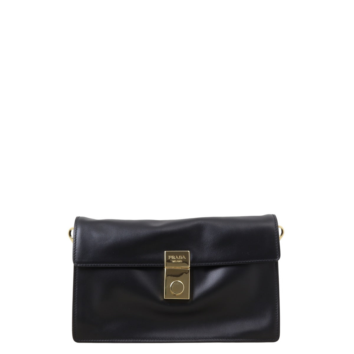 Prada Soft Sound Shoulder Bag Leather Small