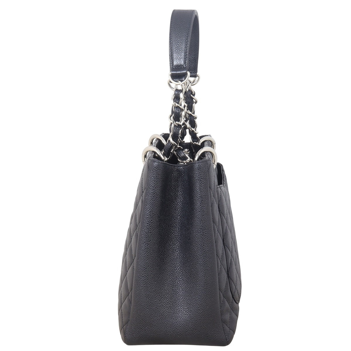 Chanel Grand Shopping Tote Quilted Black Shoulder Bag Tote 27032025