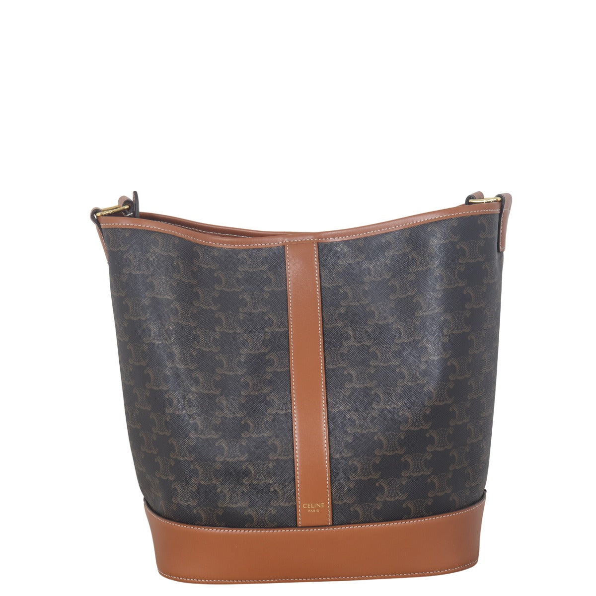 Celine Triomphe Bag Medium Bucket Bucket Bag