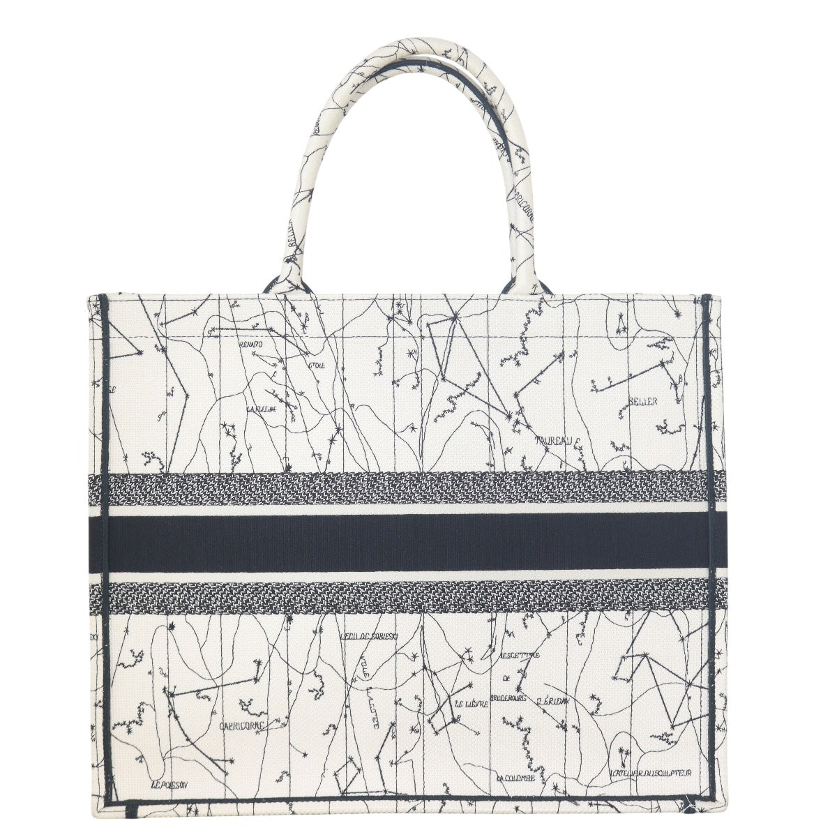 Dior Book Tote Zodiac Handbag Large Tote Bag