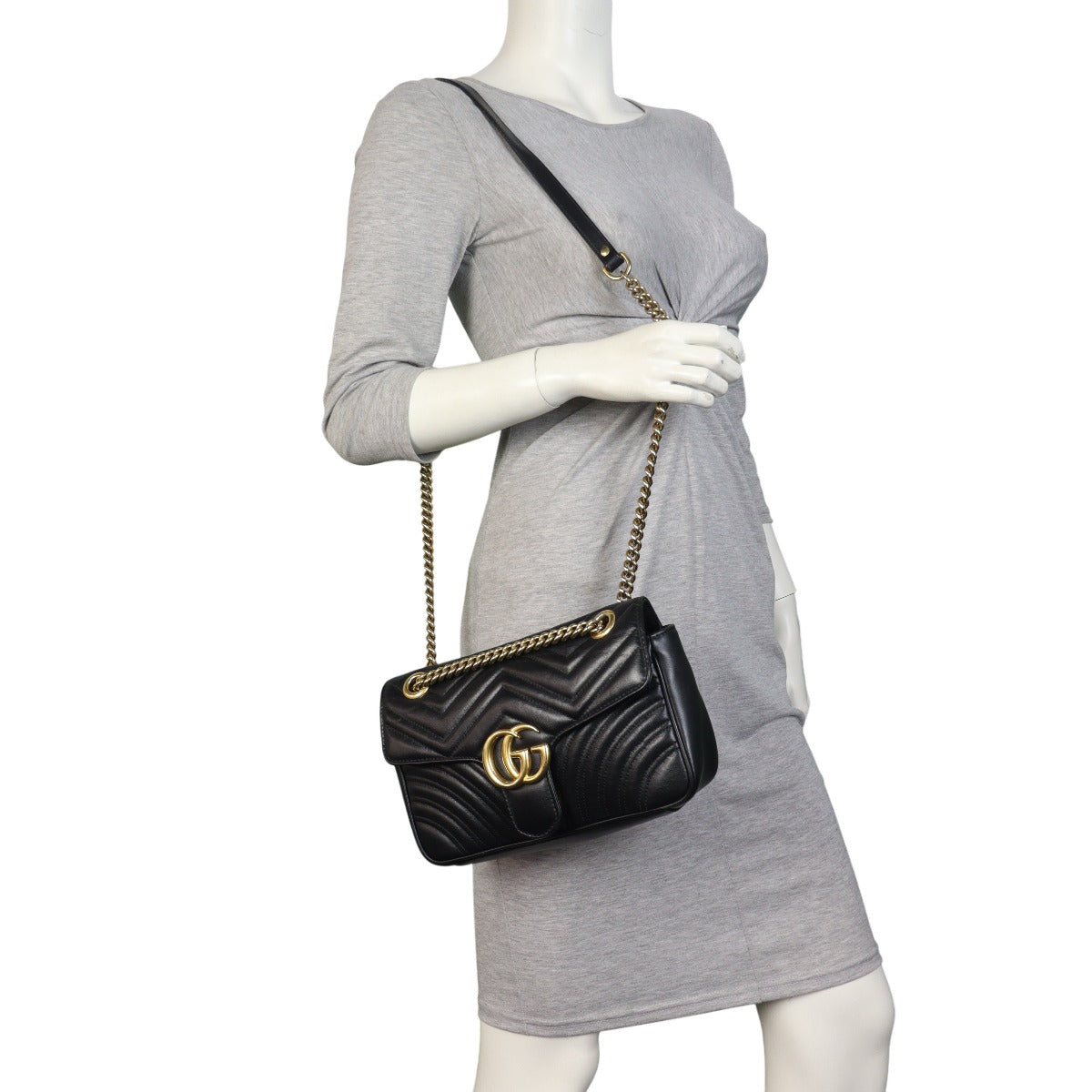 Gucci GG Marmont Matelasse Medium Shoulder Bag