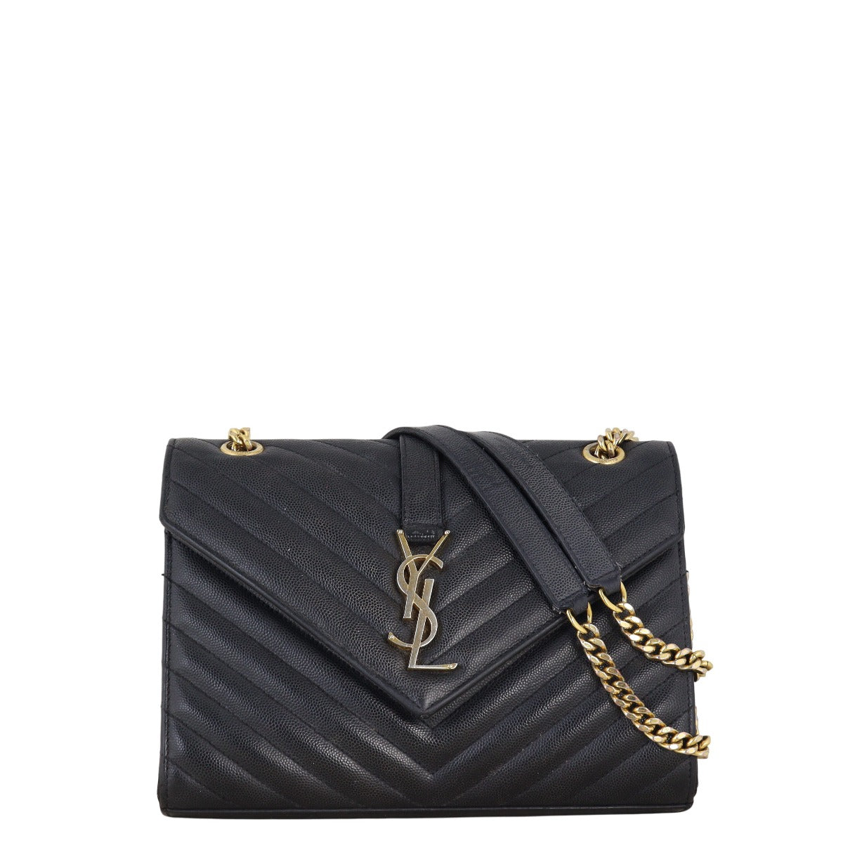 YSL Saint Laurent Envelope Bag Matelasse Medium Crossbody Bag