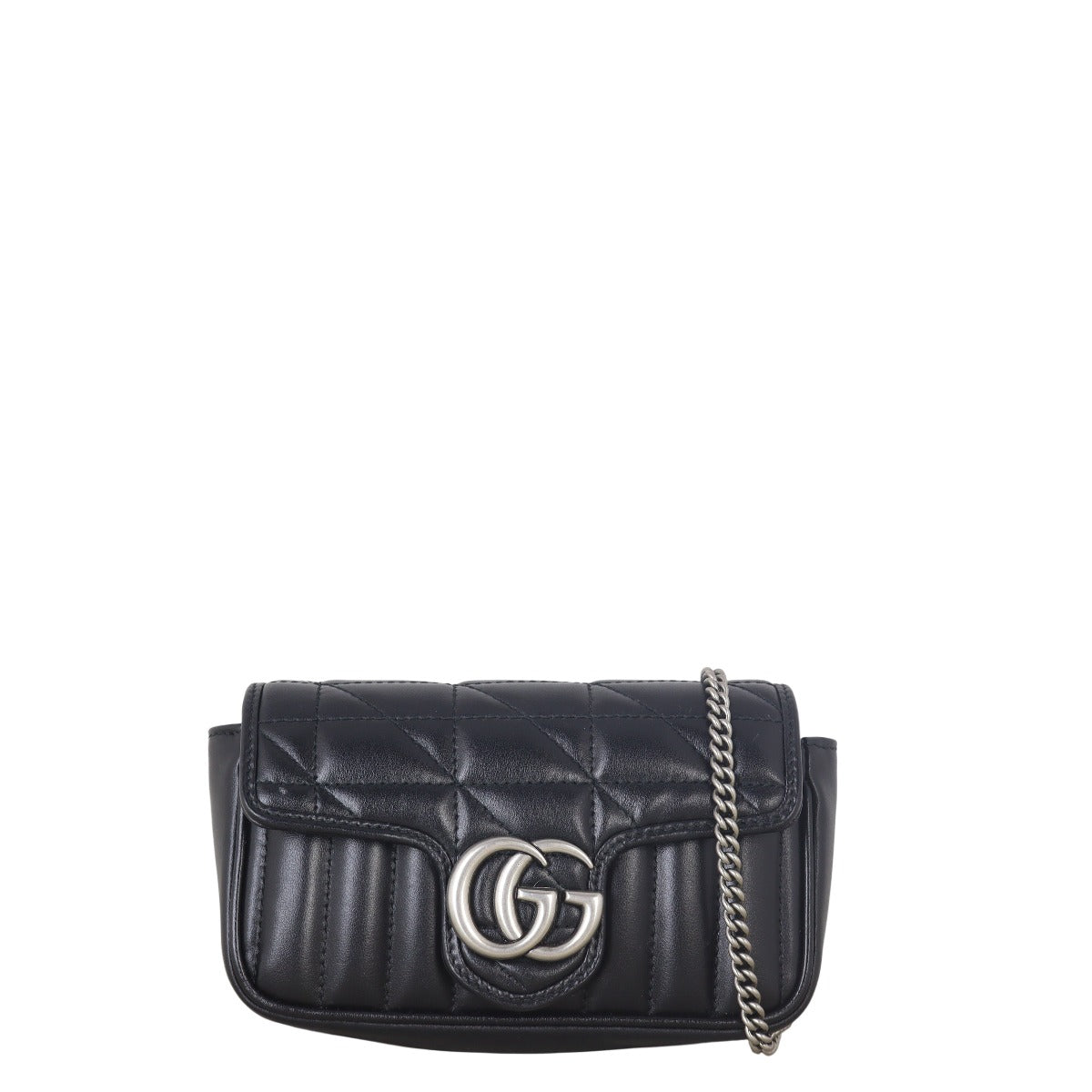 Gucci GG Marmont Matelasse Super Mini Shoulder Bag