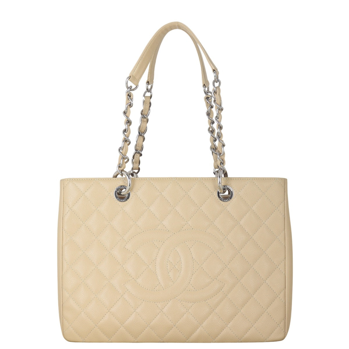 Chanel Grand Shopping Tote Quilted Shoulder Bag Tote 21072025