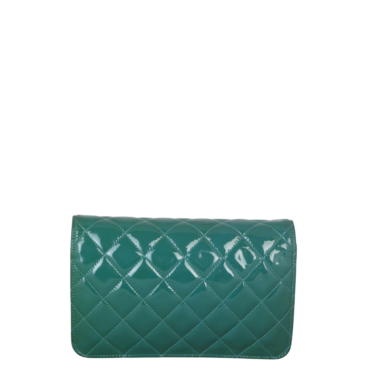 Chanel Brilliant Wallet on Chain Handbag Quilted Blue Crossbody Bag