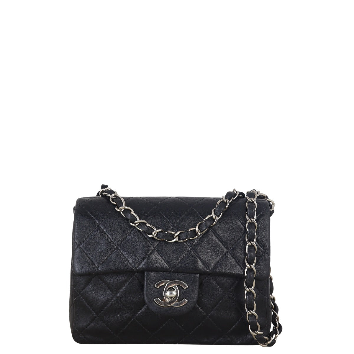Chanel Classic Flap Square Bag Quilted Black Crossbody Bag Bag 28072025