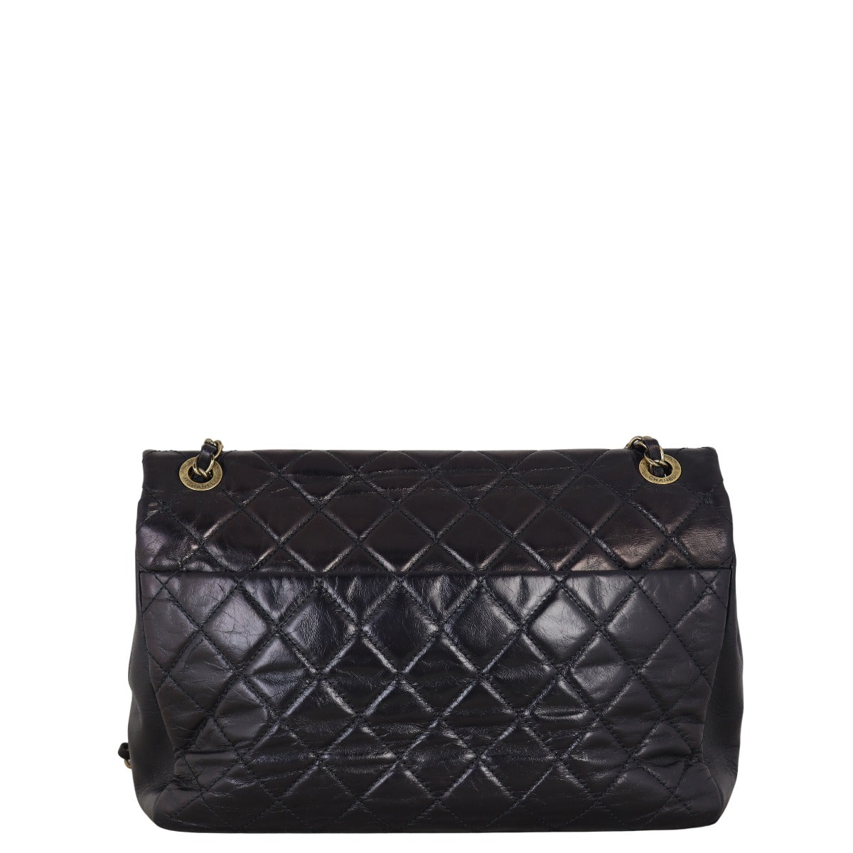 Chanel Urban Mix Bag Python Quilted Black Crossbody Bag