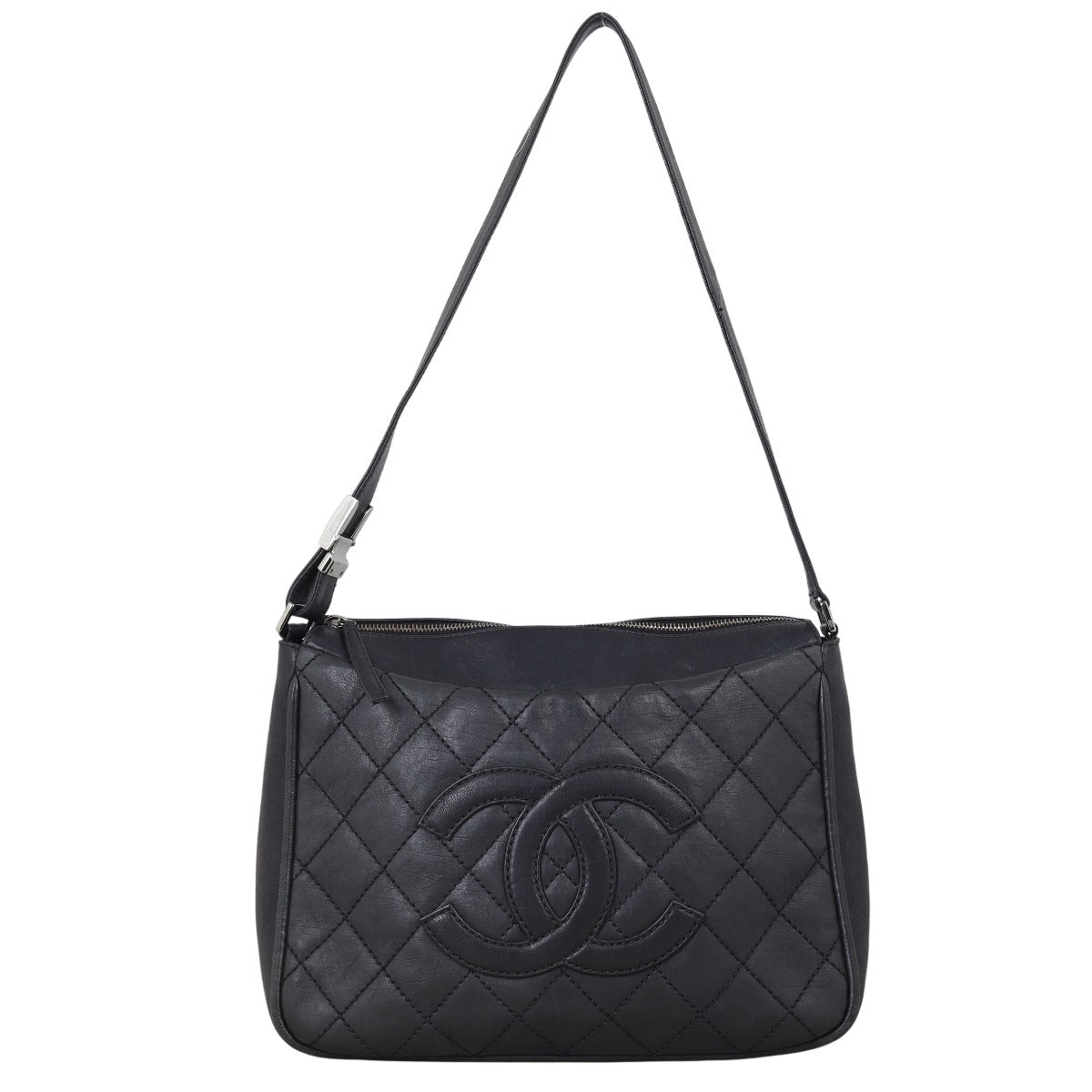 Chanel Timeless CC Shoulder Bag Quilted Black