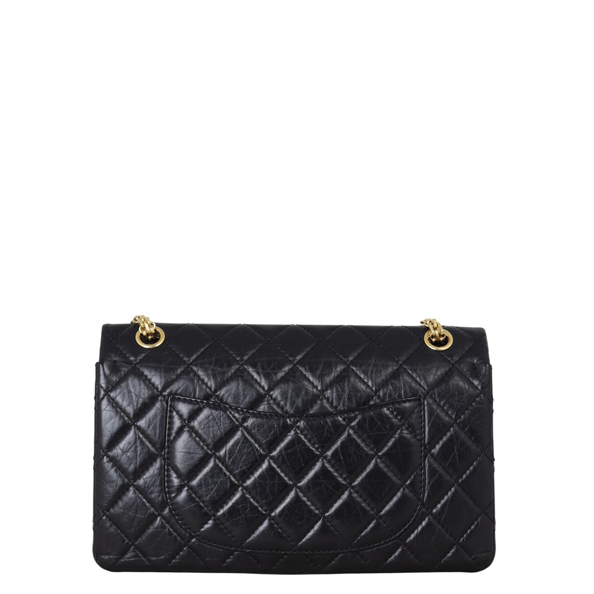 Chanel 2.55 Reissue 227 Double Bag Quilted Black Shoulder Bag Bag 19092025