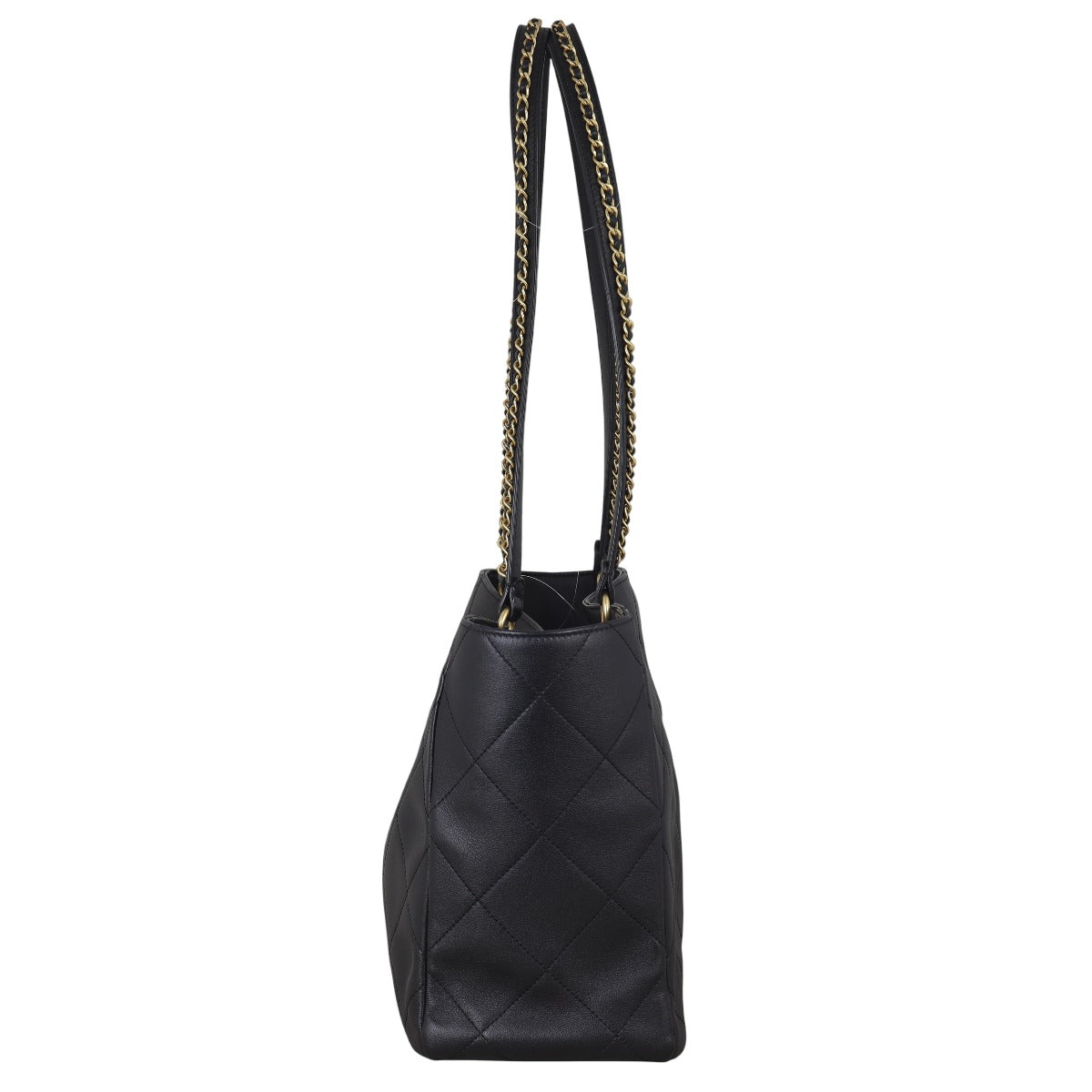 Chanel CC Shopping Tote Quilted Black Shoulder Bag Tote 03102025