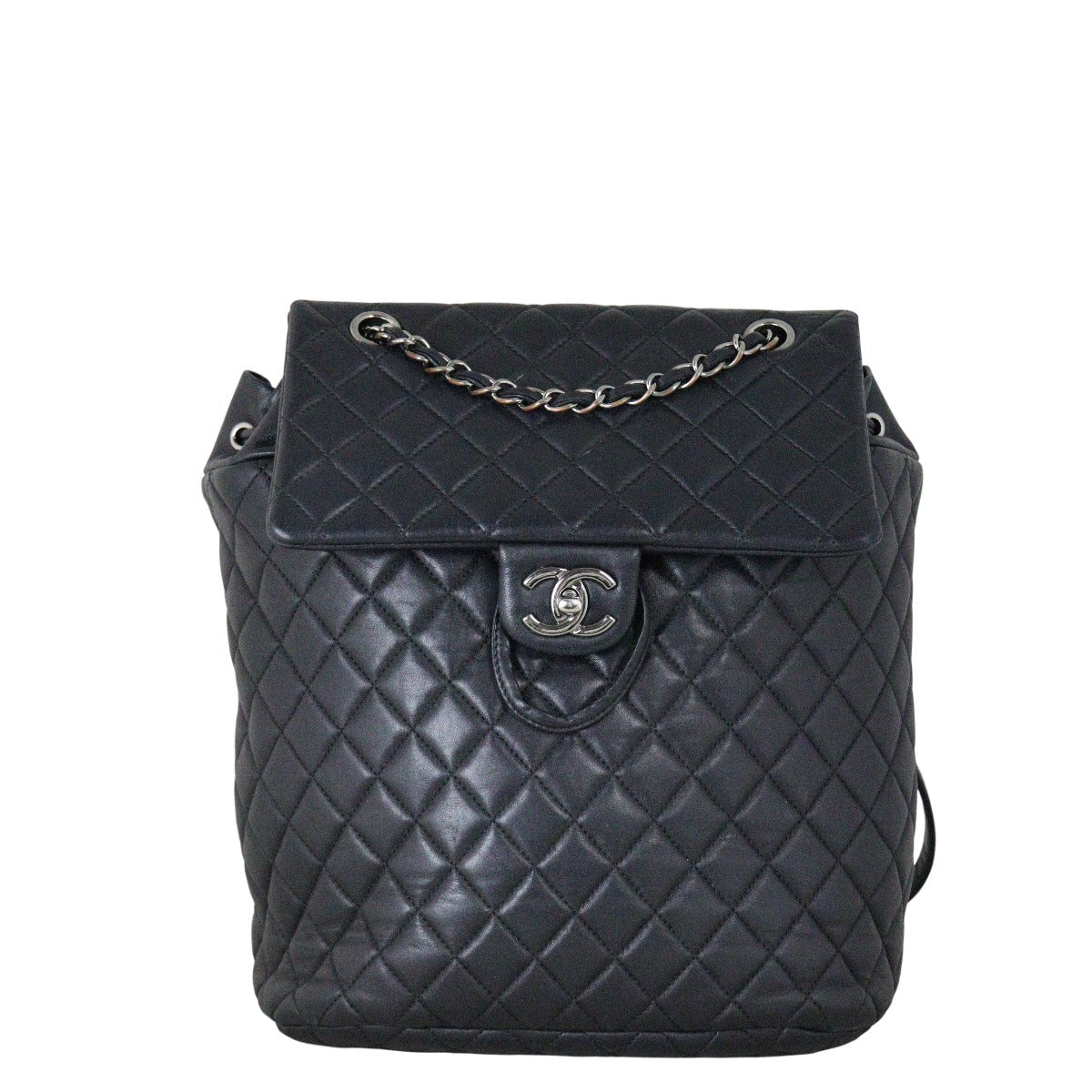Chanel Urban Spirit Backpack Quilted Black